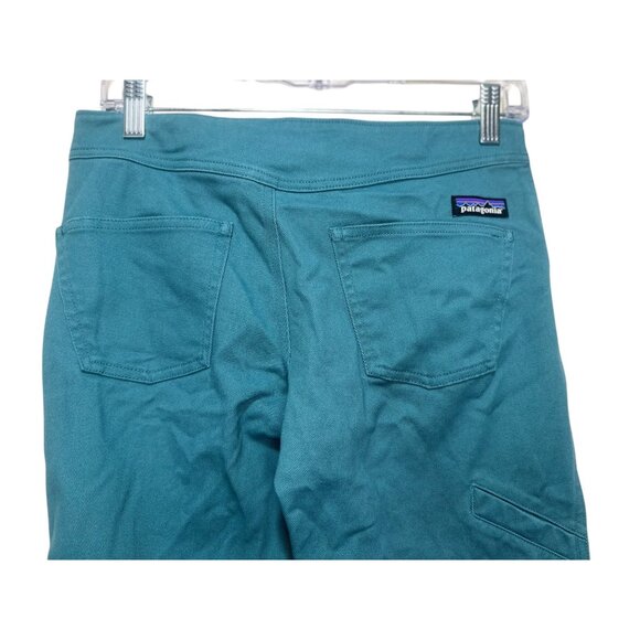 Patagonia Escala Rock Pants Women 4 Green Gorpcore Slim Mid Rise Stretch Outdoor - Picture 6 of 16